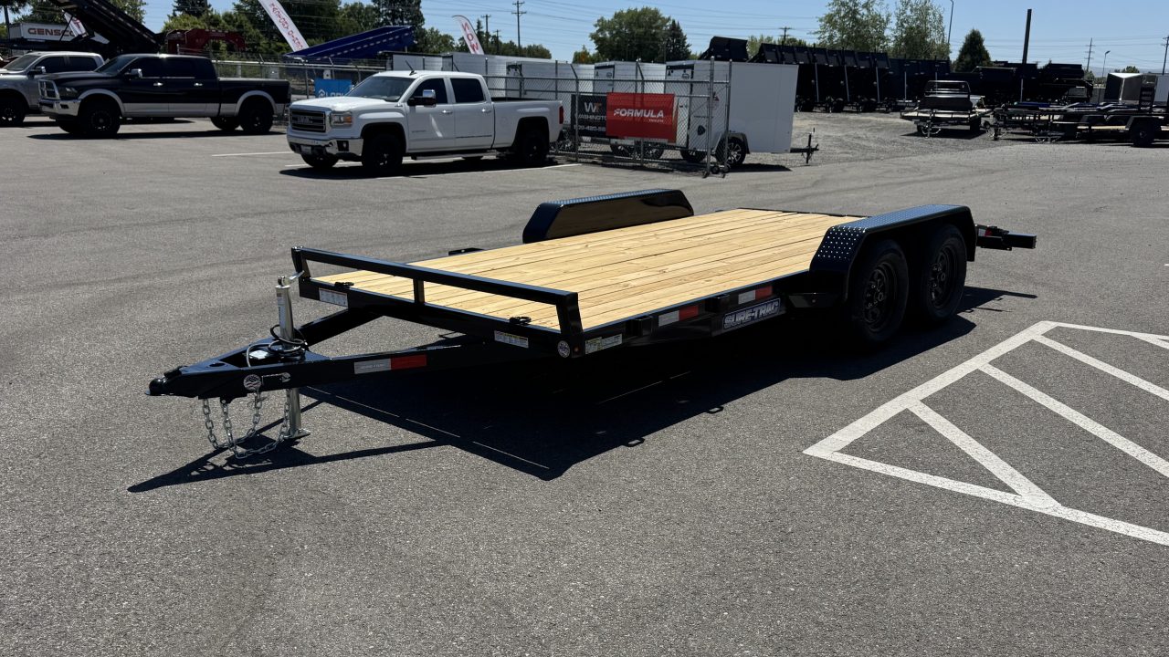 New 2026 Sure-Trac 7 x 16 (14+2) C-Channel 7K Car Hauler