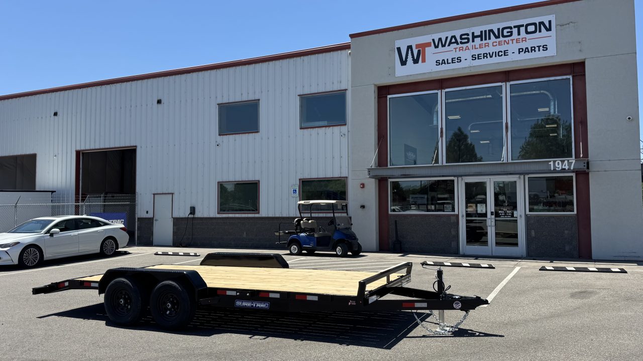 New 2026 Sure-Trac 7 x 18 (16+2) C-Channel 10k Car Hauler