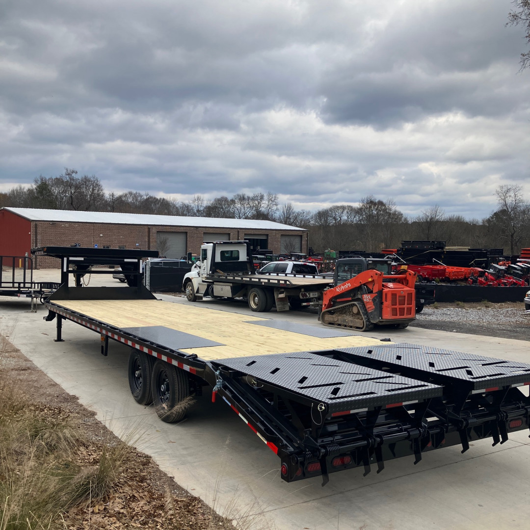 New 2026-Iron-Bull-Trailers-Iron-Bull-8.5×32-27+5-14K-Non-CDL-Flatbed-FG14K832MSI-NECKDECK