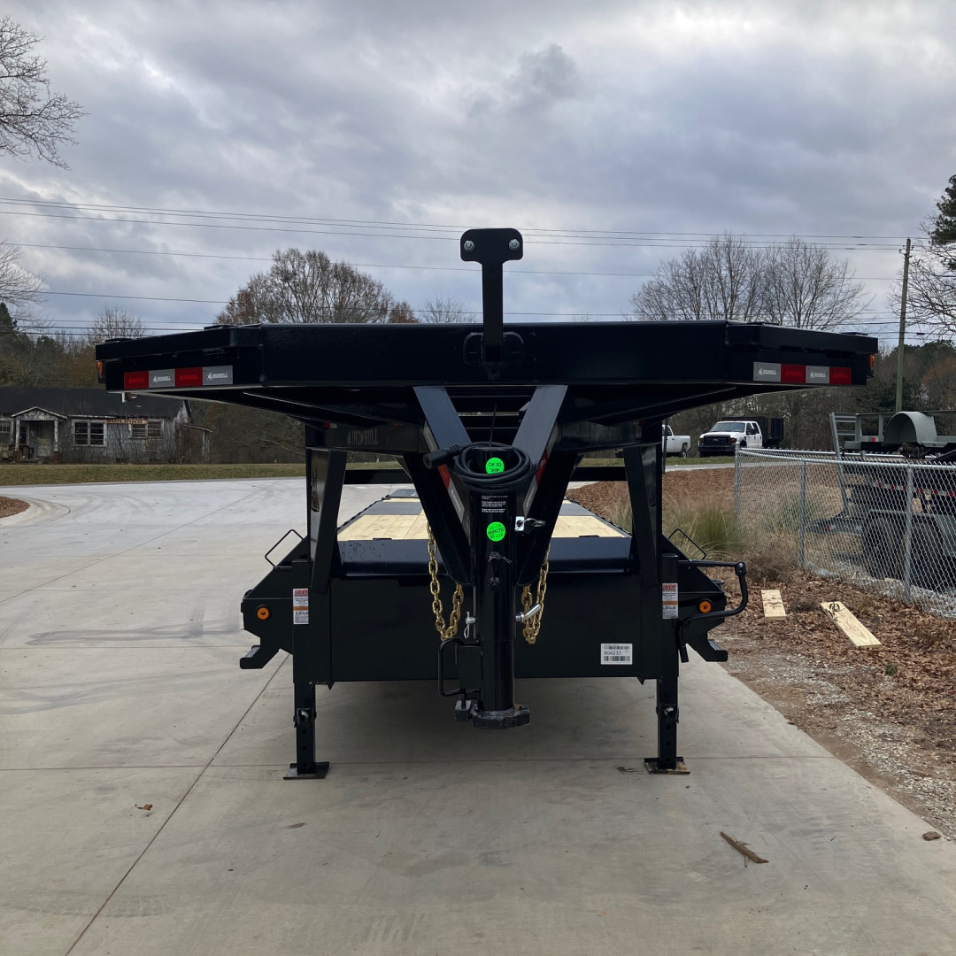 New 2026-Iron-Bull-Trailers-Iron-Bull-8.5×32-27+5-14K-Non-CDL-Flatbed-FG14K832MSI-NECKDECK