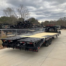 New 2026-Iron-Bull-Trailers-Iron-Bull-8.5×32-27+5-14K-Non-CDL-Flatbed-FG14K832MSI-NECKDECK