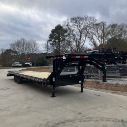New 2026-Iron-Bull-Trailers-Iron-Bull-8.5×32-27+5-14K-Non-CDL-Flatbed-FG14K832MSI-NECKDECK