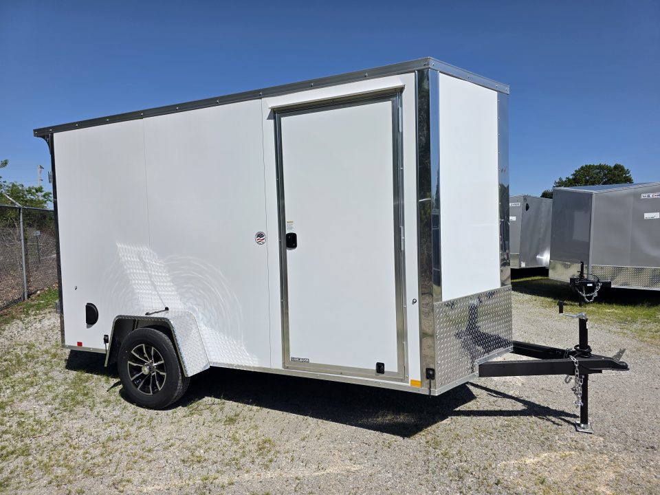 New 2026 Formula Trailers 6x12 6'6 INSIDE080 SCREWLESS EXTERIOR DOUBLE DOOR ALUMINUM WHEELS Cargo / Enclosed Trailer