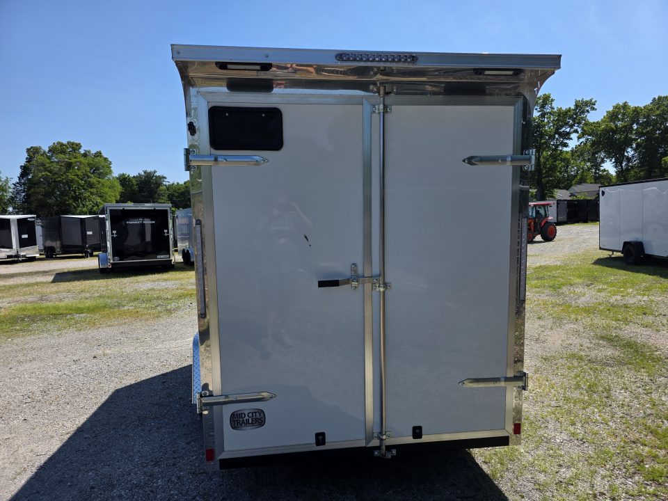New 2026 Formula Trailers 6x12 6'6 INSIDE080 SCREWLESS EXTERIOR DOUBLE DOOR ALUMINUM WHEELS Cargo / Enclosed Trailer
