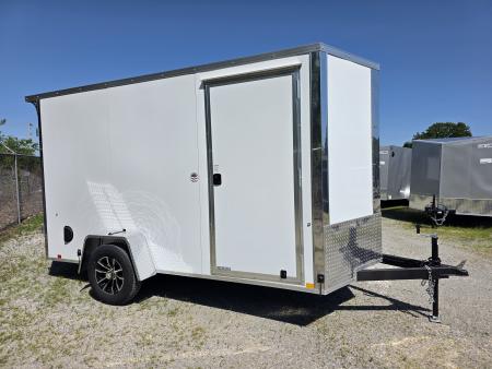 New 2026 Formula Trailers 6x12 6'6 INSIDE080 SCREWLESS EXTERIOR DOUBLE DOOR ALUMINUM WHEELS Cargo / Enclosed Trailer