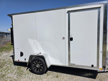 New 2026 Formula Trailers 6x12 6'6 INSIDE080 SCREWLESS EXTERIOR DOUBLE DOOR ALUMINUM WHEELS Cargo / Enclosed Trailer