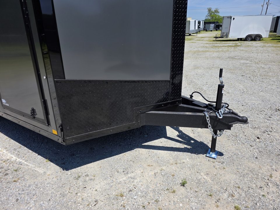 New 2026 Formula Trailers 7.5X16 UTV SXS SCREWLESS 080 BLACKOUT TRIM GOLF CART Cargo / Enclosed Trailer