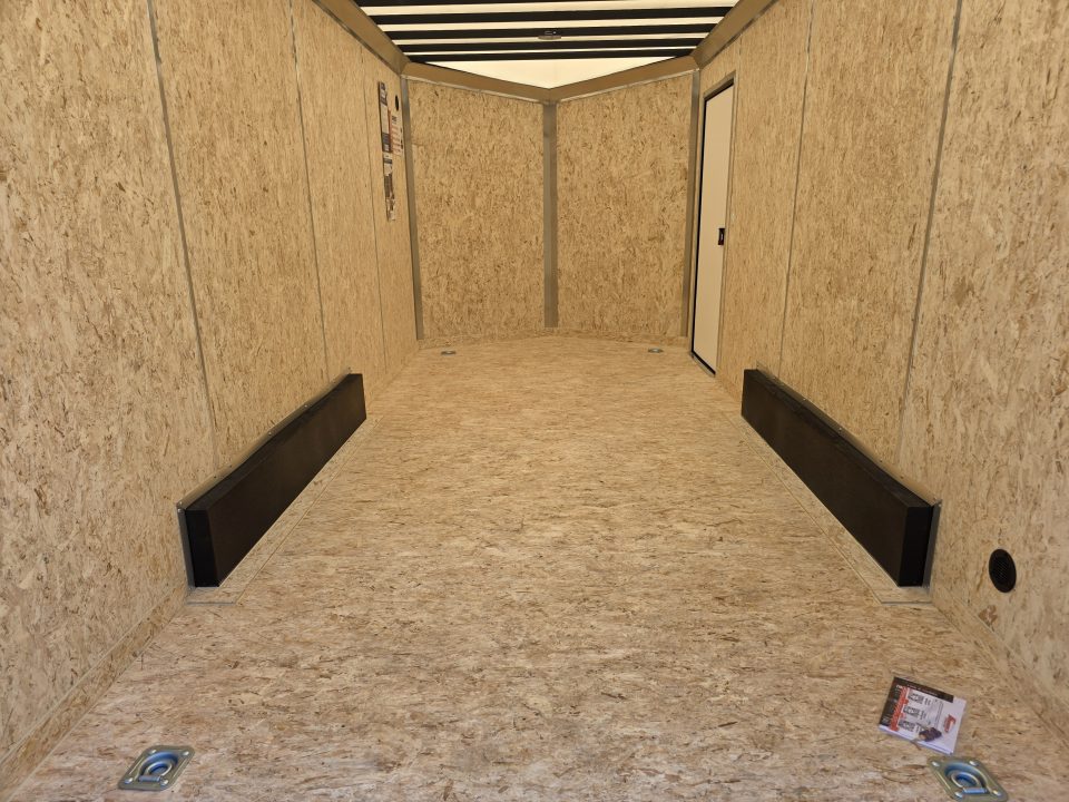 New 2026 Formula Trailers 7.5X16 UTV SXS SCREWLESS 080 BLACKOUT TRIM GOLF CART Cargo / Enclosed Trailer