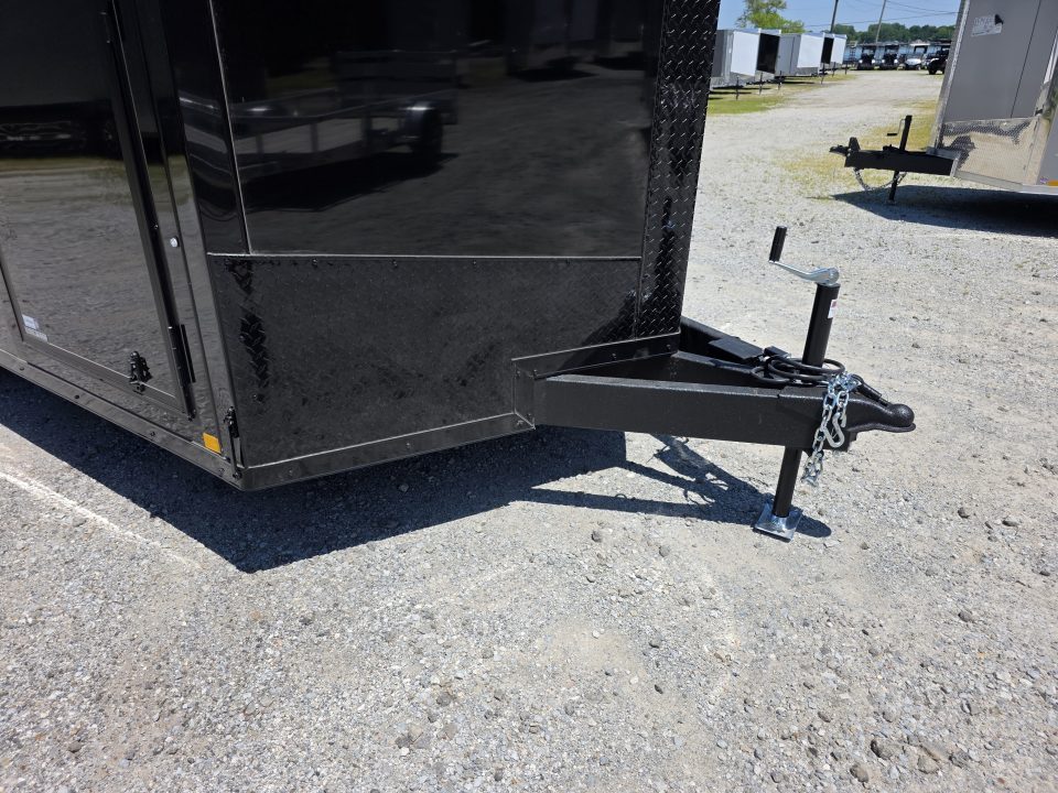 New 2026 Formula Trailers 7.5X16 UTV SXS SCREWLESS 080 BLACKOUT TRIM GOLF CART Cargo / Enclosed Trailer