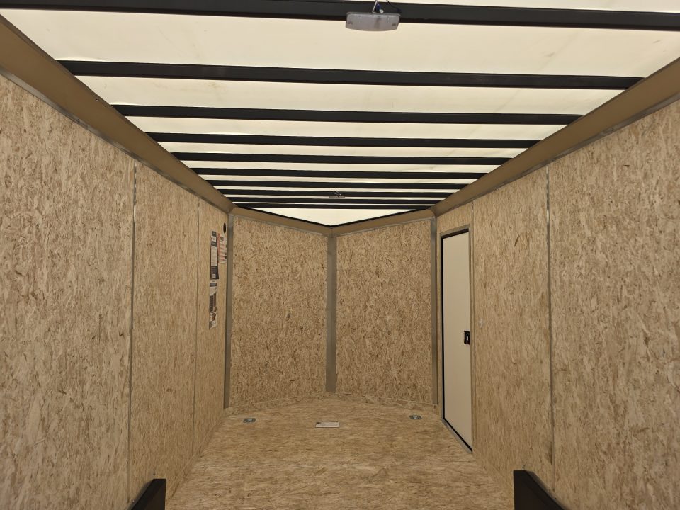 New 2026 Formula Trailers 7.5X16 UTV SXS SCREWLESS 080 BLACKOUT TRIM GOLF CART Cargo / Enclosed Trailer