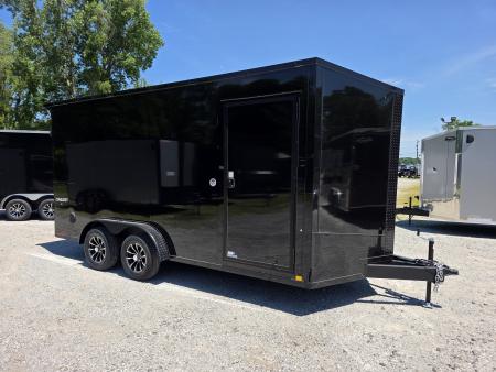 New 2026 Formula Trailers 7.5X16 UTV SXS SCREWLESS 080 BLACKOUT TRIM GOLF CART Cargo / Enclosed Trailer