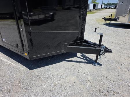 New 2026 Formula Trailers 7.5X16 UTV SXS SCREWLESS 080 BLACKOUT TRIM GOLF CART Cargo / Enclosed Trailer