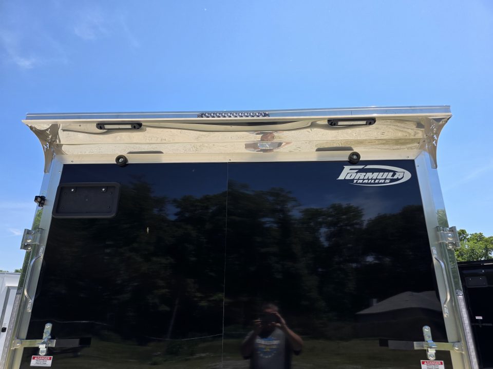 New 2026 Formula Trailers 7.5X16 UTV SXS SCREWLESS GOLF CART Cargo / Enclosed Trailer
