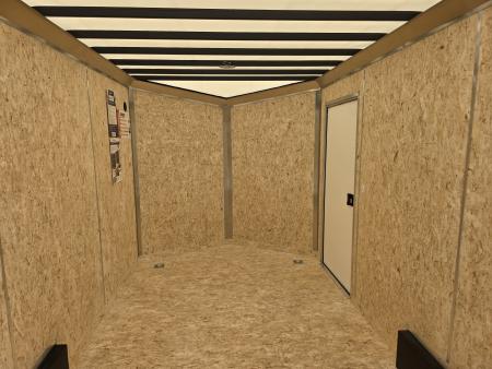 New 2026 Formula Trailers 7.5X16 UTV SXS SCREWLESS GOLF CART Cargo / Enclosed Trailer