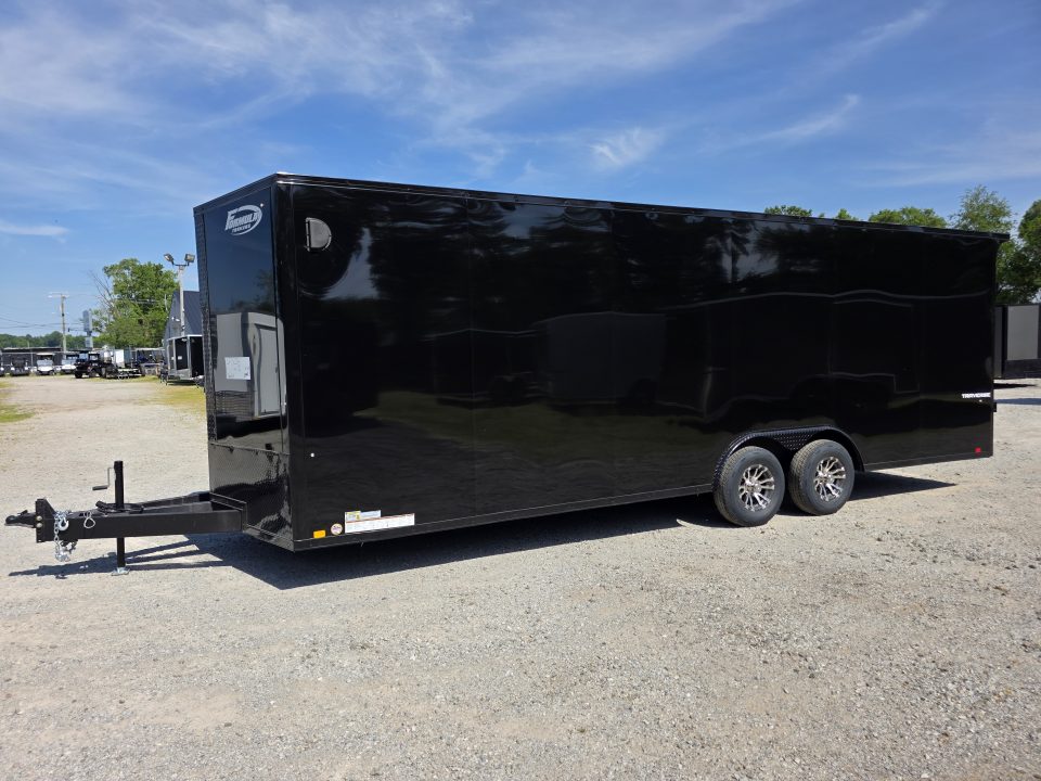 New 2026 Formula Trailers 8.5X24 SCREWLESS EXTERIOR BLACKOUT 7' INSIDE 10K GVWR Cargo / Enclosed Trailer