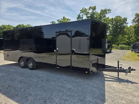 New 2026 Formula Trailers 8.5X24 SCREWLESS EXTERIOR BLACKOUT 7' INSIDE 10K GVWR Cargo / Enclosed Trailer
