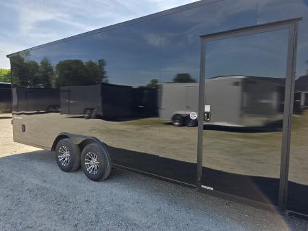 New 2026 Formula Trailers 8.5X24 SCREWLESS EXTERIOR BLACKOUT 7' INSIDE 10K GVWR Cargo / Enclosed Trailer