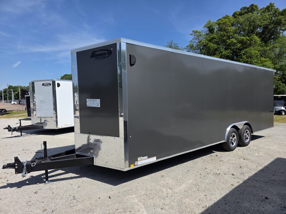 New 2026 Formula Trailers 8.5X24 SCREWLESS EXTERIOR 080 7' INSIDE 10K GVWR Cargo / Enclosed Trailer