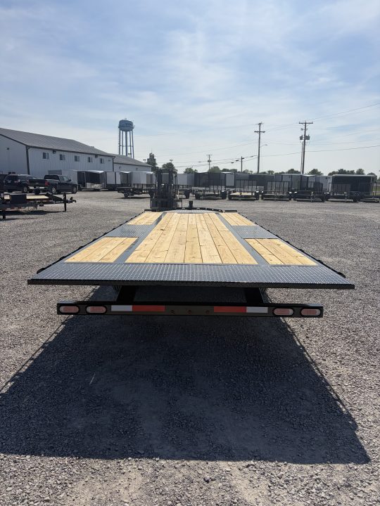 New 2026 Diamond C Trailers DET207L24X102 (24' X 102") 15.5K Full Hydraulic Tilt Trailer