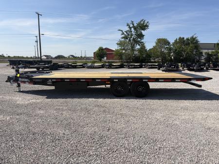 New 2026 Diamond C Trailers DET207L24X102 (24' X 102") 15.5K Full Hydraulic Tilt Trailer