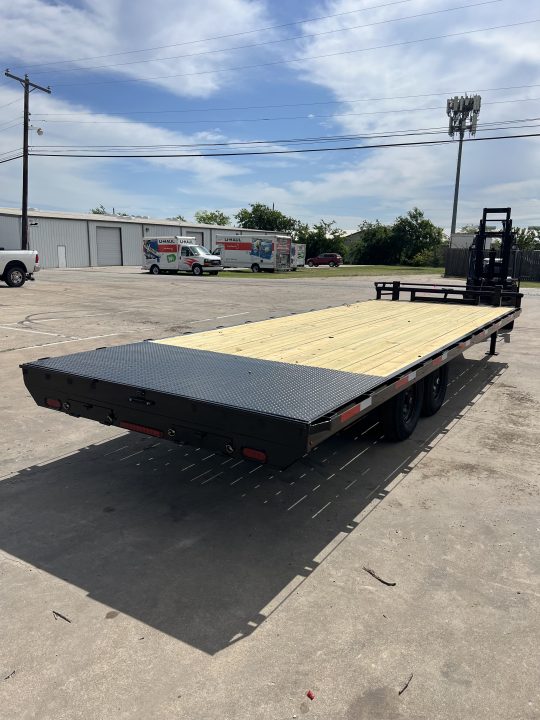 New 2026 Stanley Trailers 102"X24' Complete Deckover 14k gvwr Equipment Trailer
