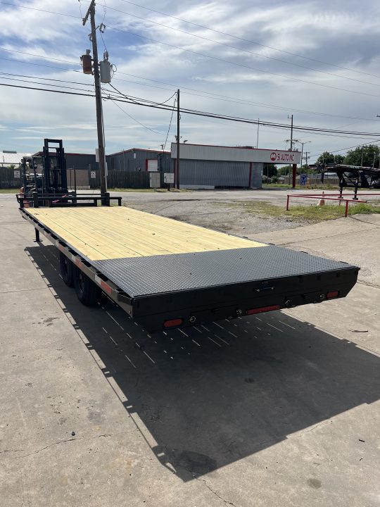 New 2026 Stanley Trailers 102"X24' Complete Deckover 14k gvwr Equipment Trailer