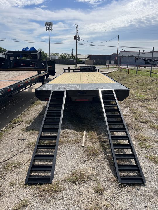 New 2026 Stanley Trailers 102"X24' Complete Deckover 14k gvwr Equipment Trailer