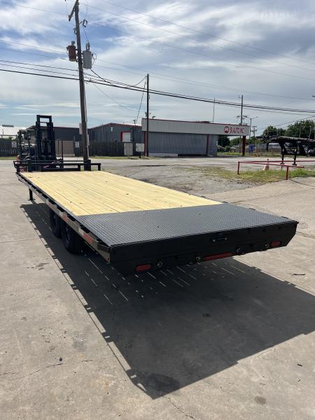 New 2026 Stanley Trailers 102"X24' Complete Deckover 14k gvwr Equipment Trailer