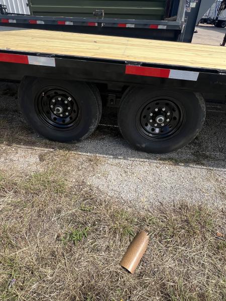 New 2026 Stanley Trailers 102"X24' Complete Deckover 14k gvwr Equipment Trailer