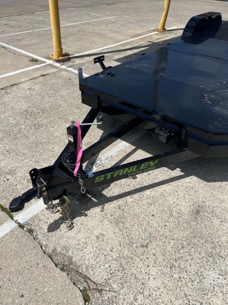 New 2026 Stanley Trailers 83"x24' 12k Steel deck Car Hauler With Steps Car Hauler