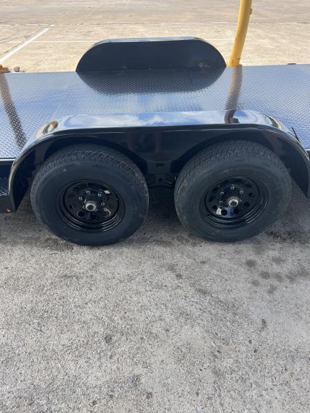 New 2026 Stanley Trailers 83"x24' 12k Steel deck Car Hauler With Steps Car Hauler