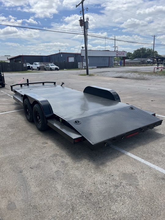 New 2026 Stanley Trailers 83"X20' 12K STEEL DECK CAR HAULER WITH STEPS Car Hauler