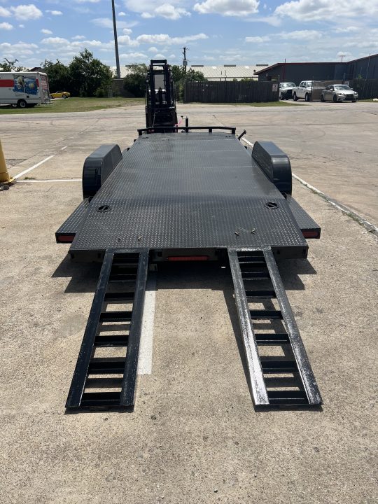 New 2026 Stanley Trailers 83"X20' 12K STEEL DECK CAR HAULER WITH STEPS Car Hauler