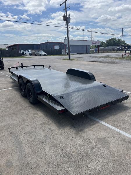 New 2026 Stanley Trailers 83"X20' 12K STEEL DECK CAR HAULER WITH STEPS Car Hauler