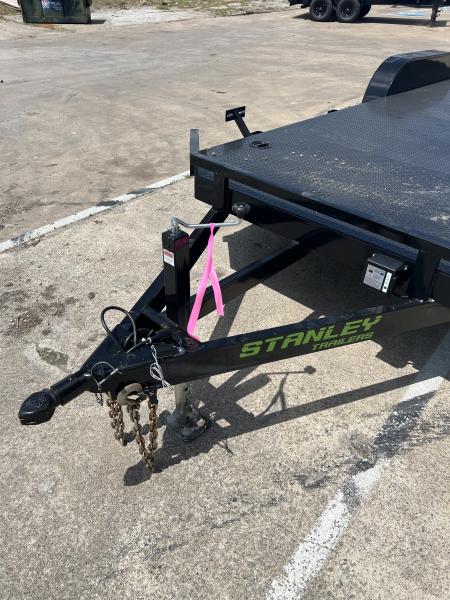 New 2026 Stanley Trailers 83"X20' 12K STEEL DECK CAR HAULER WITH STEPS Car Hauler