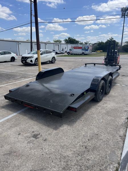 New 2026 Stanley Trailers 83"X20' 12K STEEL DECK CAR HAULER WITH STEPS Car Hauler
