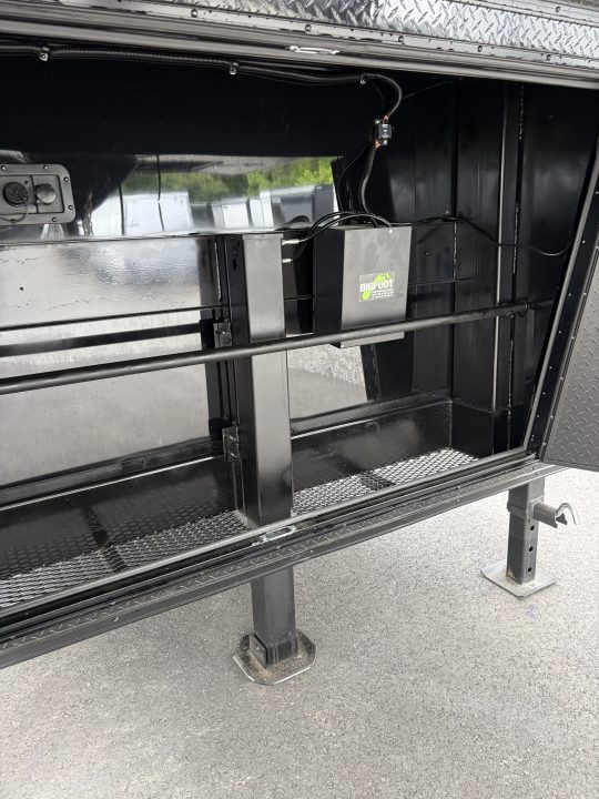 New 2026 Haulmark 44 Gooseneck Bathroom Race Trailer, Polycor, Air Prep, A/C, Awnings, Race Ready