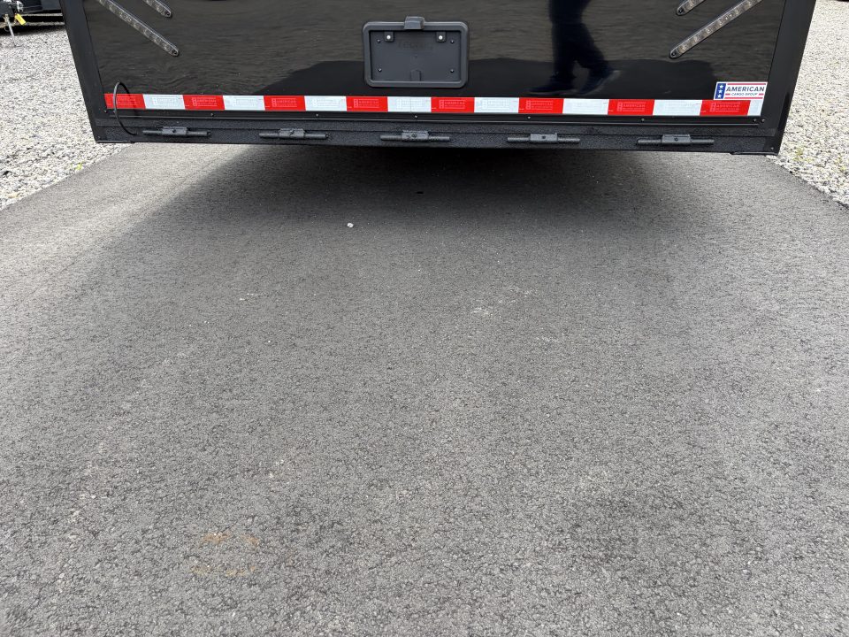 New 2026 Haulmark 44 Gooseneck Bathroom Race Trailer, Polycor, Air Prep, A/C, Awnings, Race Ready