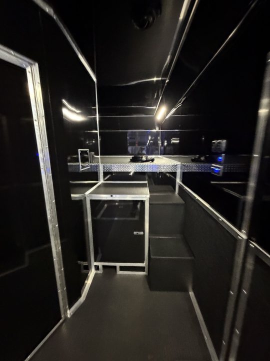 New 2026 Haulmark 44 Gooseneck Bathroom Race Trailer, Polycor, Air Prep, A/C, Awnings, Race Ready