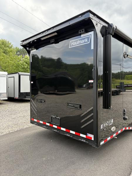New 2026 Haulmark 44 Gooseneck Bathroom Race Trailer, Polycor, Air Prep, A/C, Awnings, Race Ready