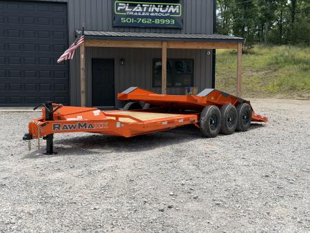 New 2026 RawMaxx G3X 102x24 21K GVWR Tilt Trailer