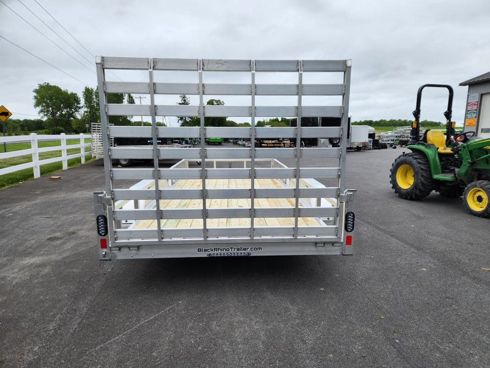 New 2026 Black Rhino EXT716A 7' x 16' Utility Trailer