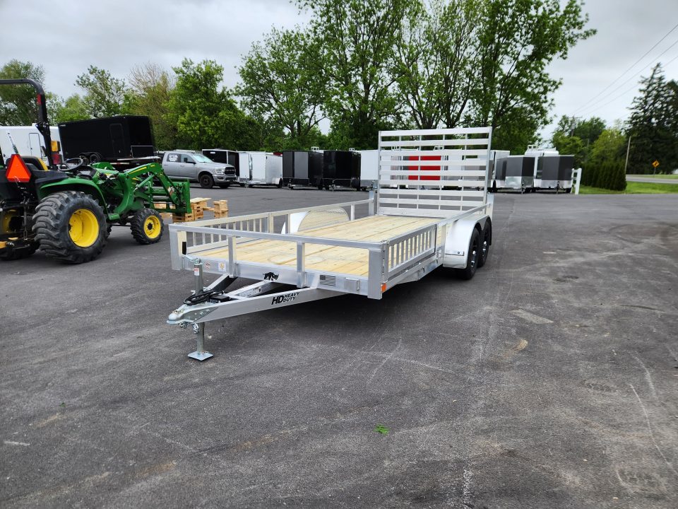New 2026 Black Rhino EXT716A 7' x 16' Utility Trailer