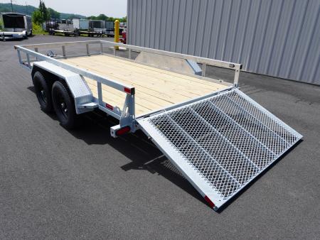 New 2026 Drive Trailers 7x14ft Galvanized Utility Trailer