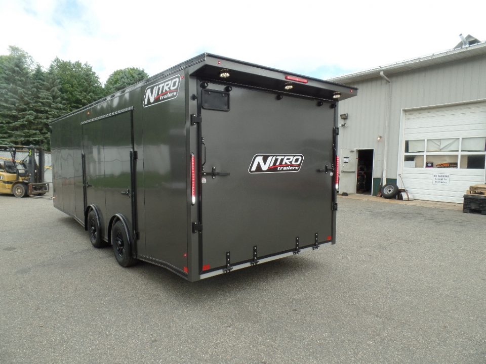 New 2027 Nitro 8.5X24 ft. Sport V Nose Model Car Hauler