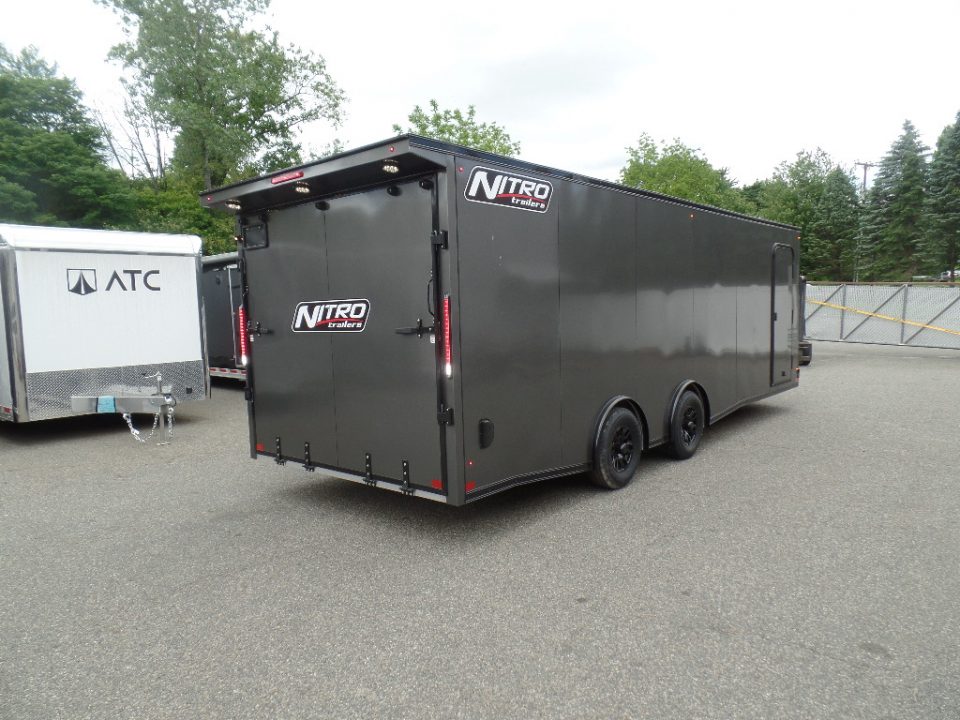 New 2027 Nitro 8.5X24 ft. Sport V Nose Model Car Hauler
