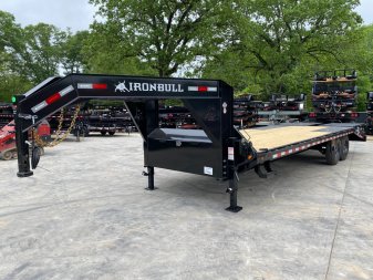 New 2026-Iron-Bull-Trailers-8.5×25-16K-Flatbed-Deckover-Gooseneck-Monster-FG16K825MI