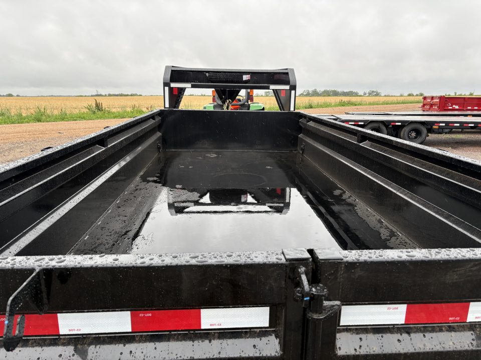 New 2026 Buckshot MFG GHI216 Gooseneck Dump Trailer 7x16ft
