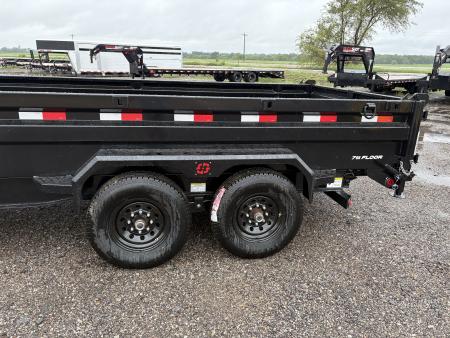 New 2026 Buckshot MFG GHI216 Gooseneck Dump Trailer 7x16ft