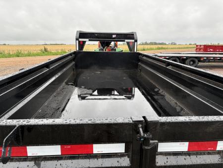 New 2026 Buckshot MFG GHI216 Gooseneck Dump Trailer 7x16ft